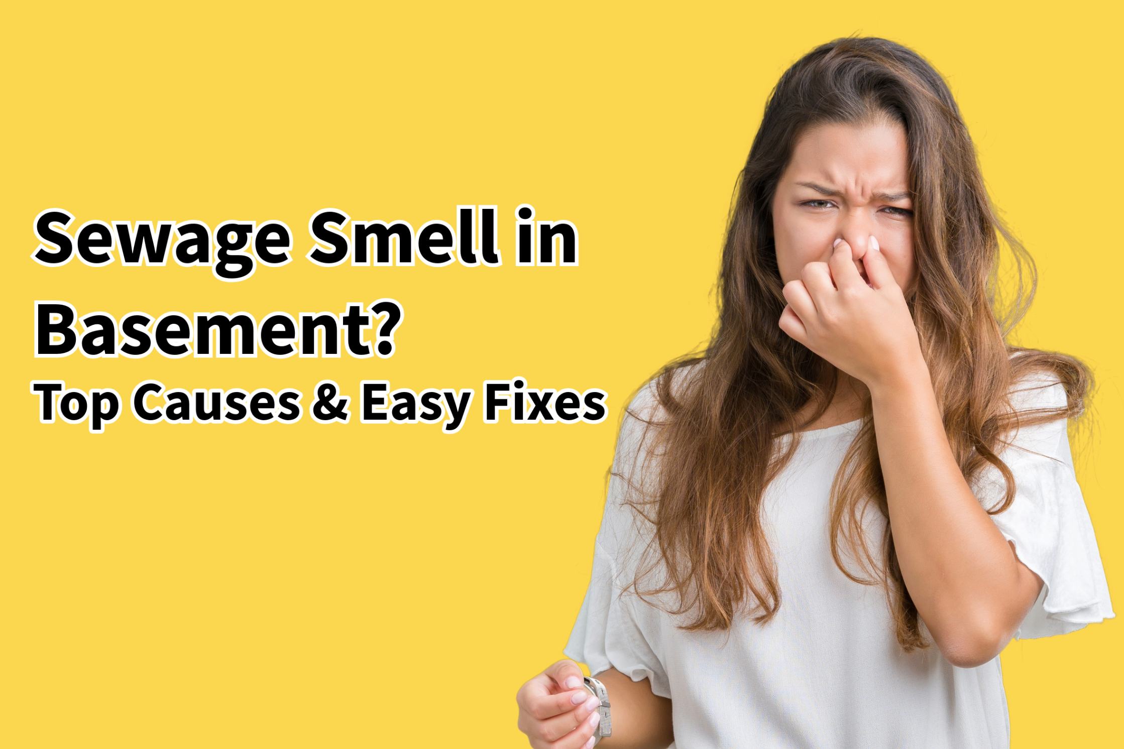 Blue Ash, Ohio plumbing blog on how to address sewage smells in your basement.